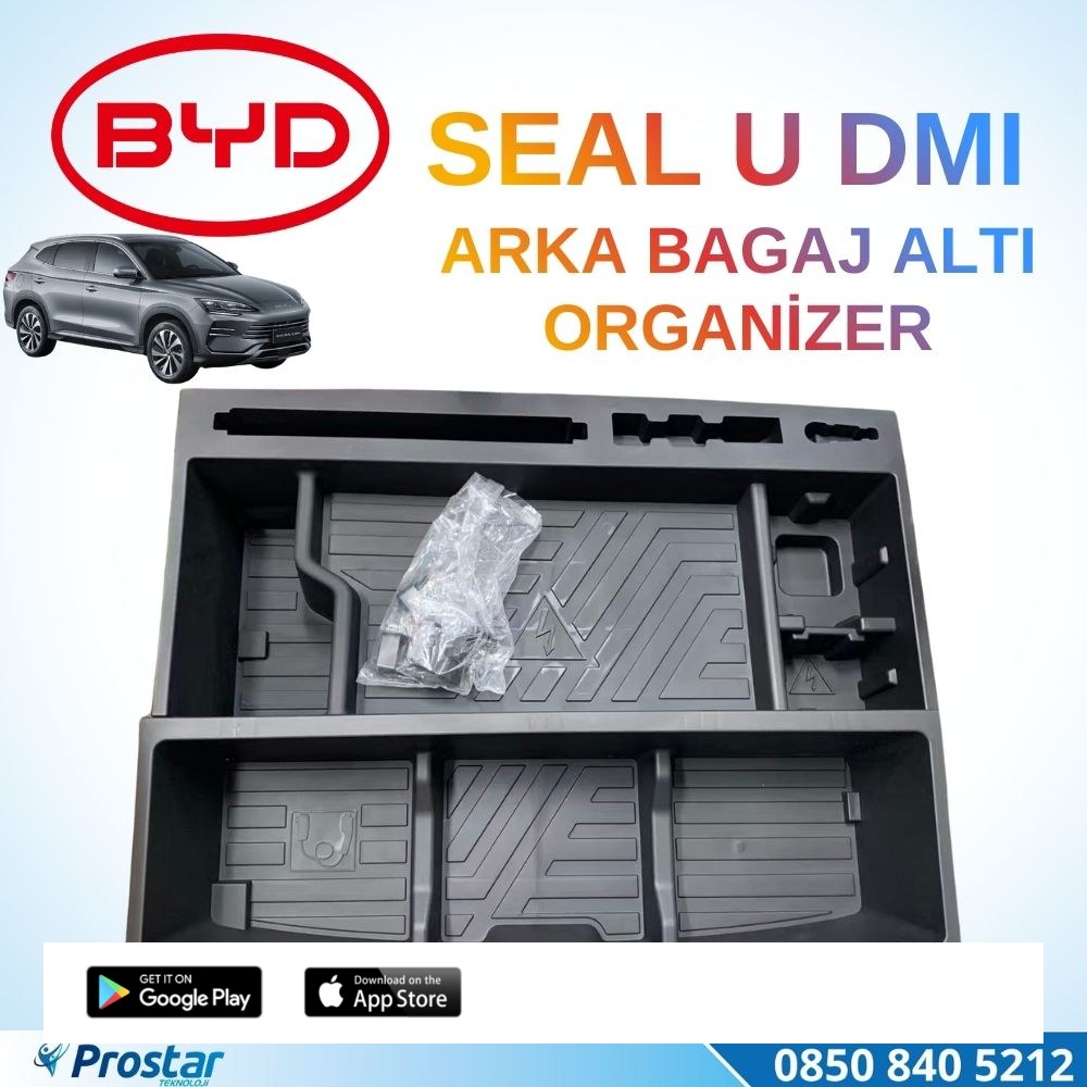 BYD Seal U DM-i Arka Bagaj Altı Düzenleyici Organizer