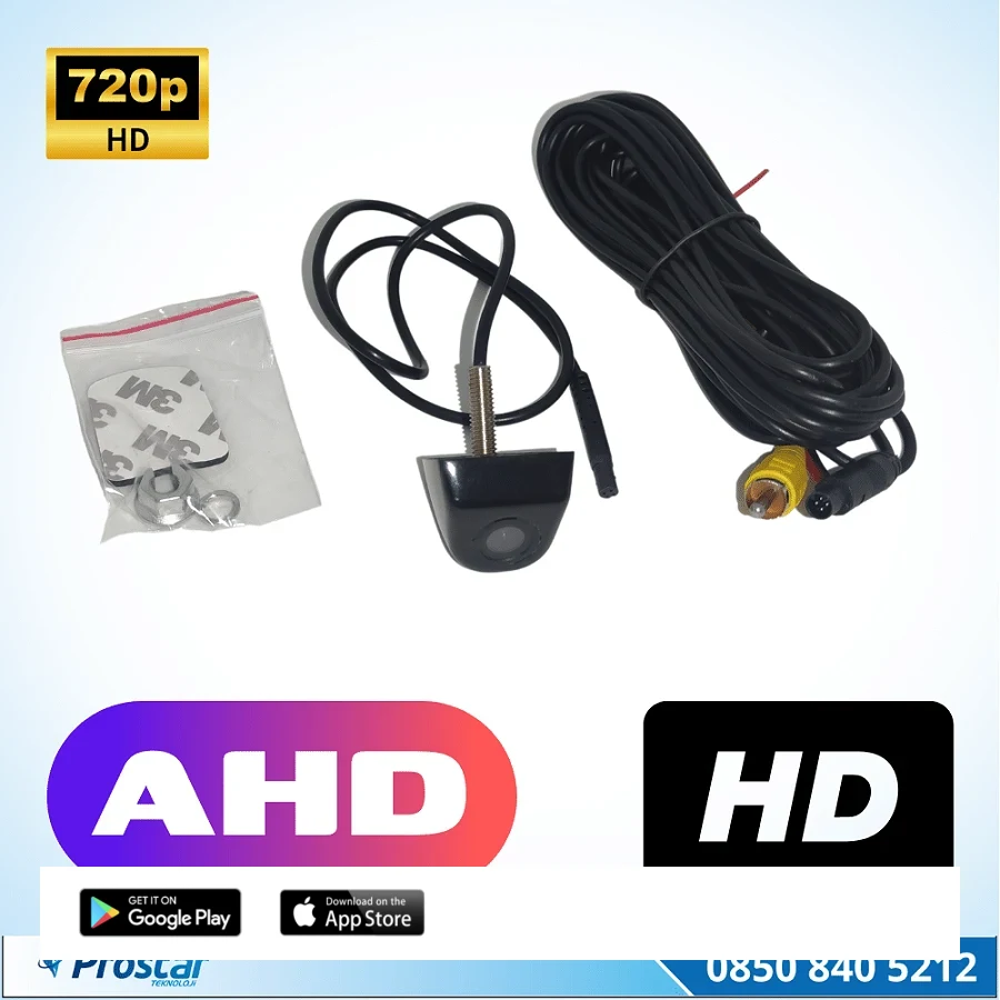 Piramit Ahd 720P 4 Pin Yüksek Çözünürlüklü Geri Görüş Kamerası